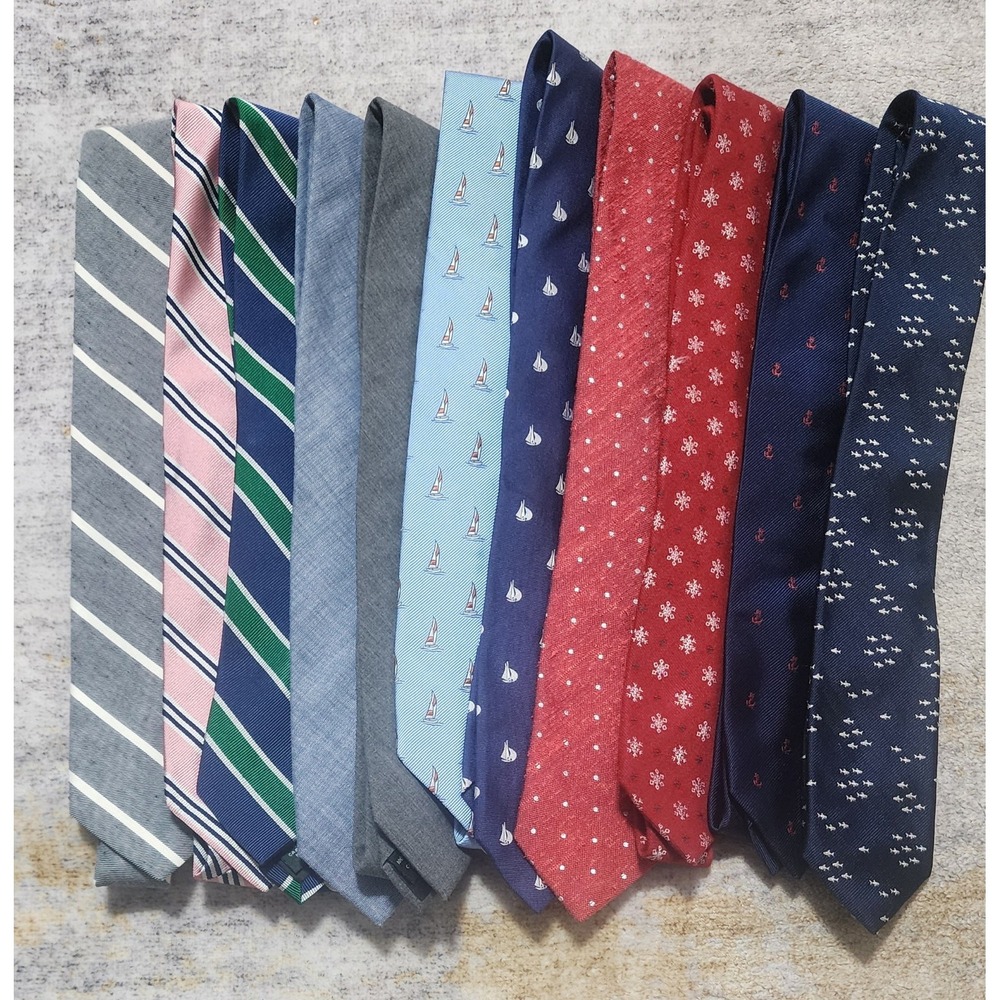 Lot Of 11 J. Crew Ties